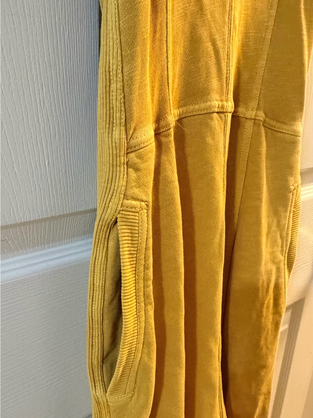 Daily Practice by Anthropologie Mustard Utility Cargo Jumpsuit XXS NWT $108 - Picture 4 of 8